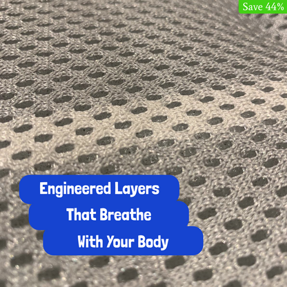 Breevå™ Breathable Seat Cushion for Hot Flushes & Office Comfort